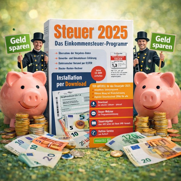 ALDI Steuer-Software 2025 | Vorausgefüllte Steuerklärung & digitale Steuerbox