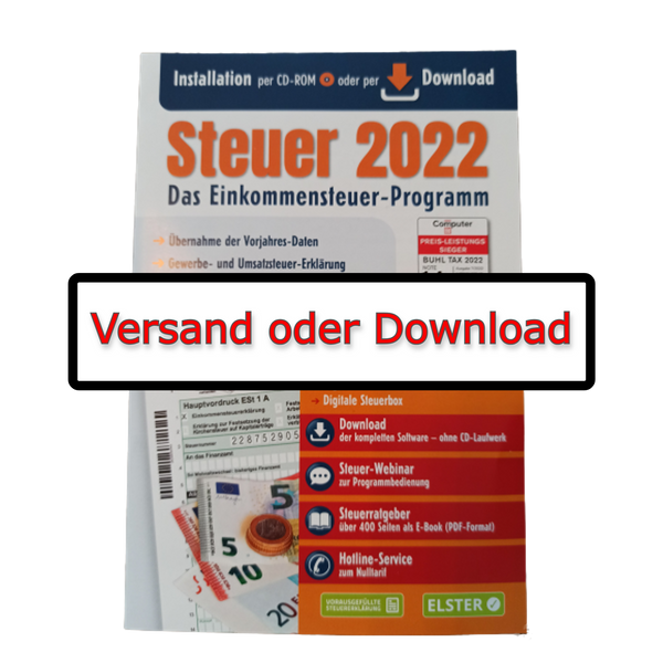 Aldi Steuer Sparer 2023 Steuersoftware für Steuererklärung 2022 *NEU* -DOWNLOAD / Versand-
